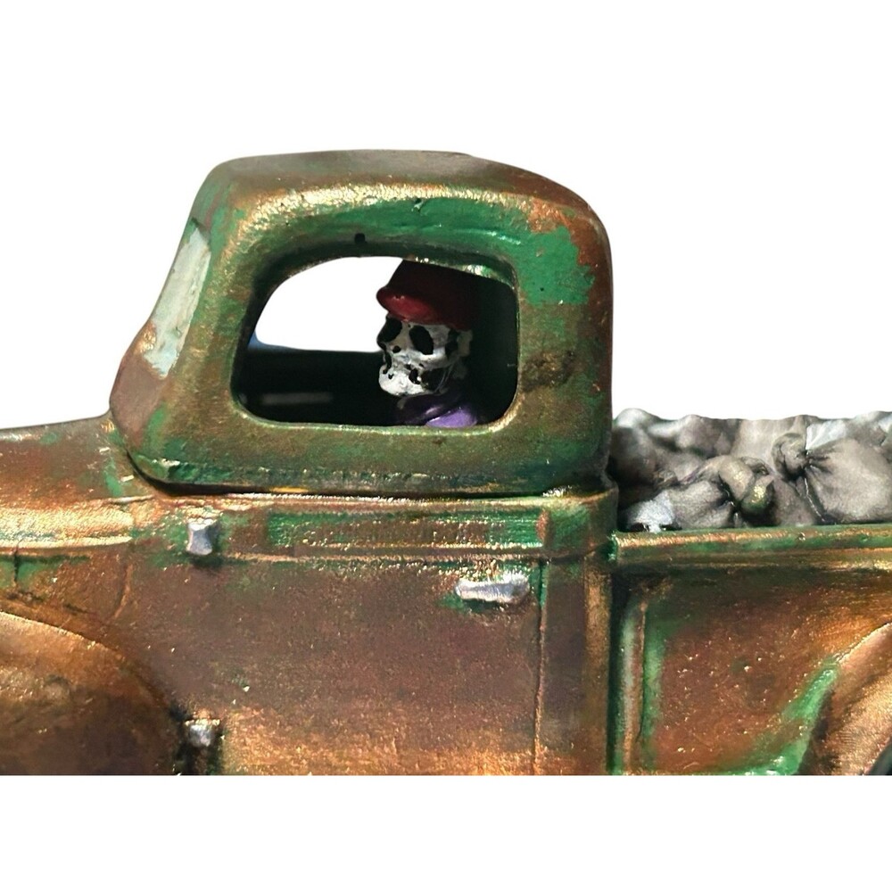 Lemax 2024 Spooky Town Village Accessory Garbage Pick-Up Truck #43705 EUC - Picture 5 of 9